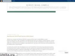 Sites similar to wimax-made-simple.blogspot.com