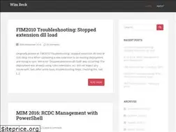 Sites similar to wimbeck.be