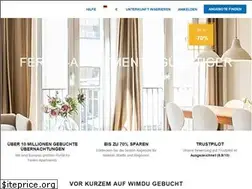 Sites similar to wimdu.de