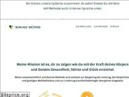 Sites similar to wimhof-methode.de