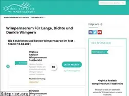 Sites similar to wimpern-serum.net