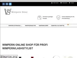 Sites similar to wimpern-store.de