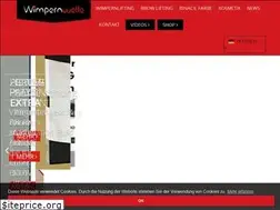 Sites similar to wimpernwelle.de
