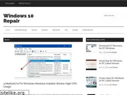 Sites similar to win10repair.com