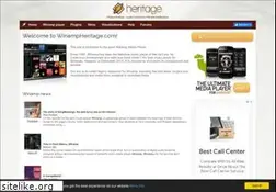Sites similar to winampheritage.com
