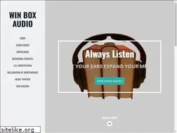 Sites similar to winboxaudio.com