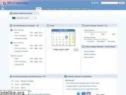 Sites similar to wincalendar.net