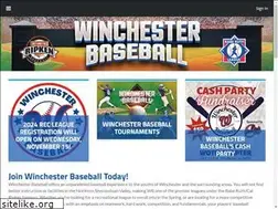 Sites similar to winchesterbaseball.com