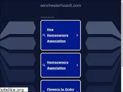 Sites similar to winchesterhoaclt.com