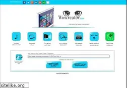 Sites similar to wincreator.com