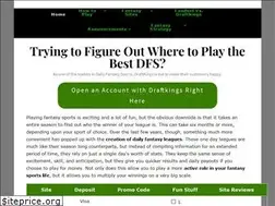 Sites similar to windailyfantasy.com