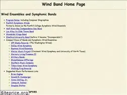 Sites similar to windband.org