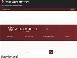 Sites similar to windcrest-tx.gov