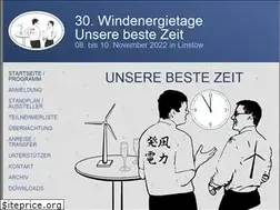 Sites similar to windenergietage.de