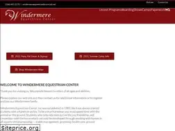 Sites similar to windermereequestrian.com