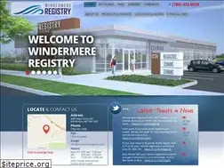 Sites similar to windermereregistry.com