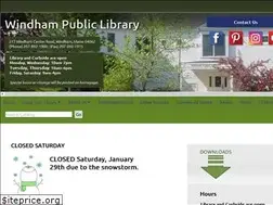 Sites similar to windham.lib.me.us
