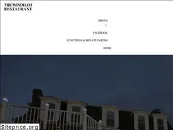 Sites similar to windhamrestaurant.com