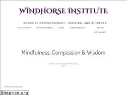 Sites similar to windhorseinstitute.com