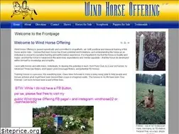 Sites similar to windhorseoffering.com