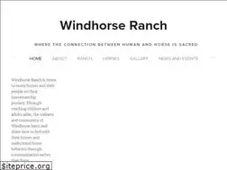 Sites similar to windhorseranch.net