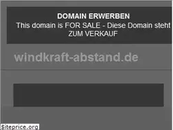 Sites similar to windkraft-abstand.de