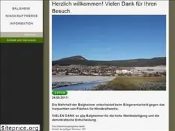 Sites similar to windkraft-balgheim.info