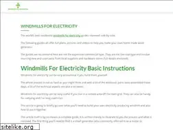 Sites similar to windmills-for-electricity-plans.com
