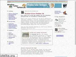 Sites similar to window-color-farben.de