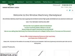 Sites similar to window-machinery-search.co.uk