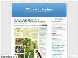 Sites similar to window2nature.wordpress.com