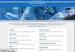 Sites similar to windowcleanerdirectory.co.uk