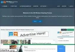 Sites similar to windowcleaningforums.co.uk