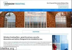 Sites similar to windowfrosting.co.nz