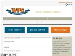 Sites similar to windowpreservationalliance.org