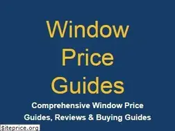 Sites similar to windowpriceguide.com