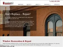 Sites similar to windowrestorationandrepair.com