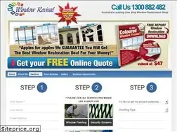 Sites similar to windowrevival.com.au