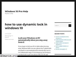 Sites similar to windows-10-help.pro