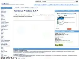 Sites similar to windows-7-codecs-3-4-7-indir.indir21.com