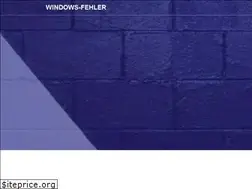 Sites similar to windows-fehler.de