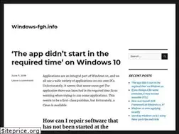 Sites similar to windows-fgh.info