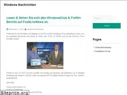 Sites similar to windows-nachrichten.de