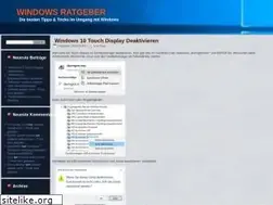 Sites similar to windows-ratgeber.de