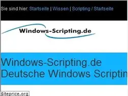 Sites similar to windows-scripting.de