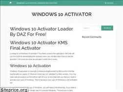 Sites similar to windows10activator.net