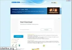 Sites similar to windows10codecpack.com