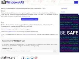 Sites similar to windows4all.com