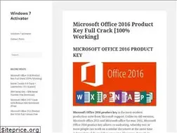Sites similar to windows7activators.com