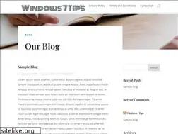 Sites similar to windows7tips.com